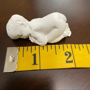Baby plaster figure
